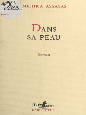cover image of Dans sa peau